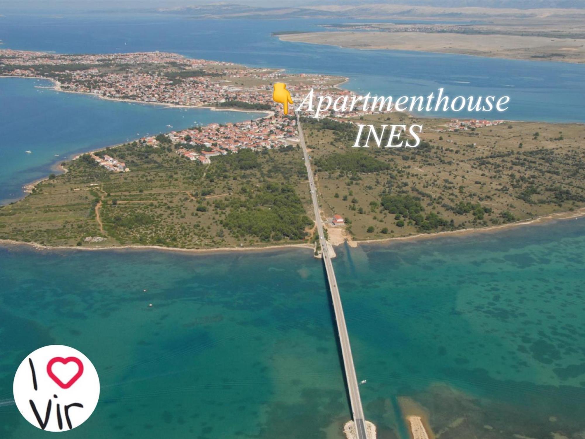 Apartmenthouse Ines Vir Dış mekan fotoğraf